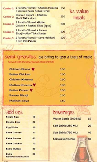 Khan Saheb Grills And Rolls menu 3