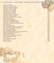 Great Punjab Restaurant menu 2