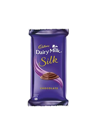 Cadbury Dairy Milk Silk Chocolate Bar - 60 gm