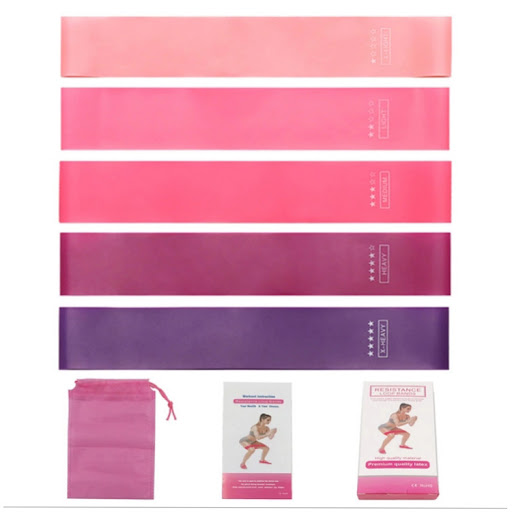 Title 2, Silikon Elastik Bant Fitness Gradient Direnç Ba...