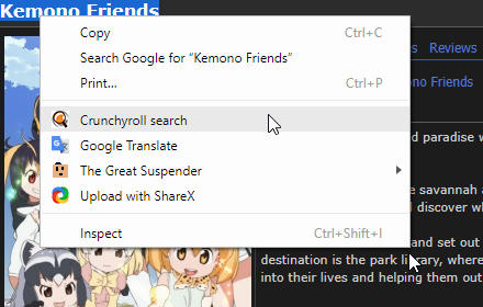 Crunchyroll search small promo image