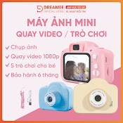 Máy Ảnh Mini Cho Bé, Đồ Chơi Phát Triển Trí Tưởng Tượng Cho Trẻ Em, Hỗ Trợ Chụp Ảnh, Quay Video, Trò Chơi Dễ Sử Dụng