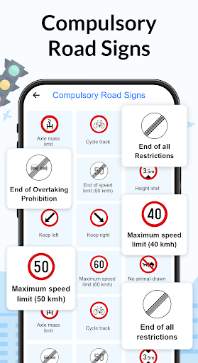 Screenshot Traffic Signs: Road Signs Test