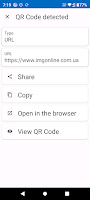 QR scanner qr reader Screenshot