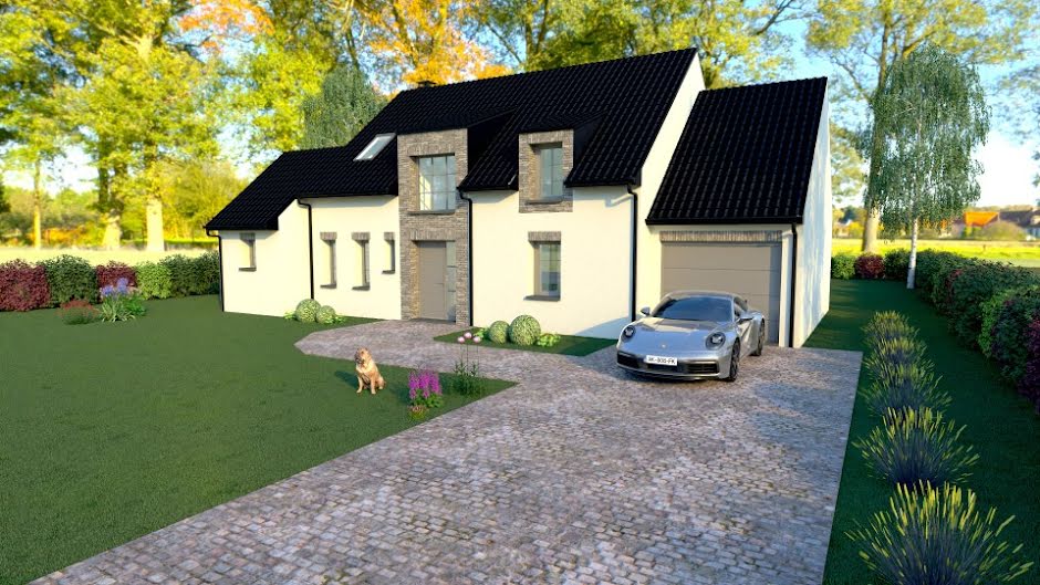 Vente maison neuve 5 pièces 140 m² à Douchy-lès-Ayette (62116), 416 390 €