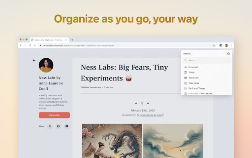 Craft Web Clipper screenshot 3