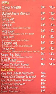 Shreya Pizza Point menu 2