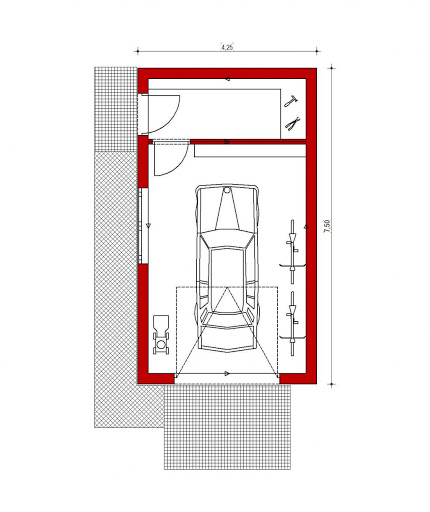 GP 25.38 - Rzut parteru