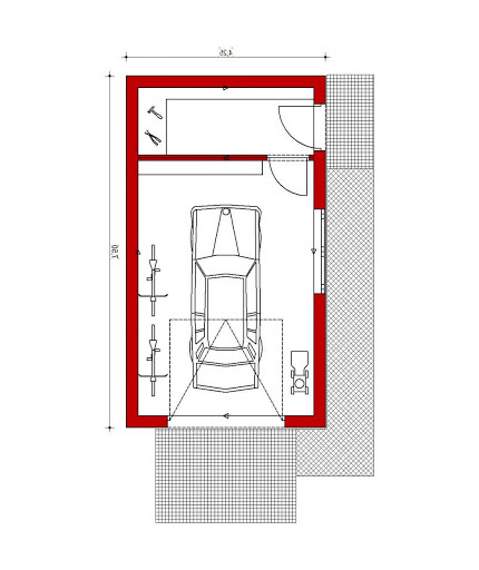 GP 25.38 - Rzut parteru