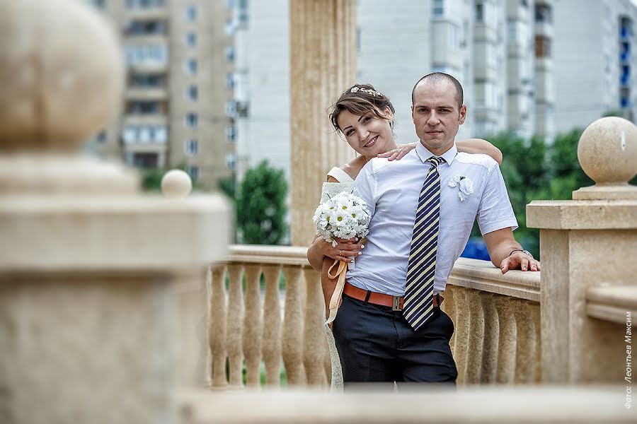 Wedding photographer Maksim Leontev (maksim02118827). Photo of 25 July 2017