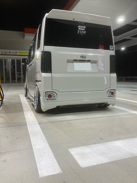 ウェイクの車熱が上がらない・リヤハーフ加工に関するカスタム事例の投稿画像1枚目