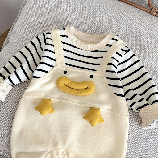 Title 3, Small-Month Baby Autumn Jumpsuit Outing Wear Wa...