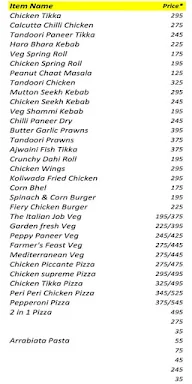 Instacrave menu 1