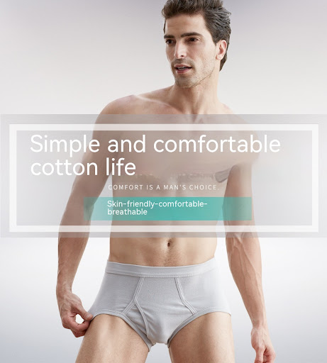 Title 2, Mens Cotton High Waist Underwear Plus Size. Ex...