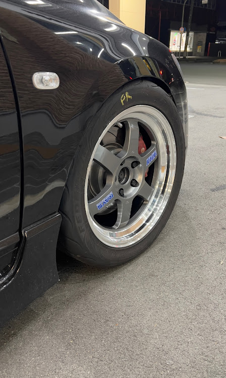 シビックタイプRのRAYS・TE37V・VOLKRACING・深リム・シビックタイプRに関するカスタム事例の投稿画像3枚目