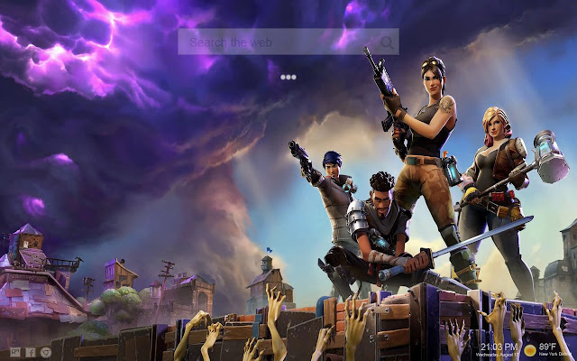 Fortnite Live Wallpapers Nuova scheda