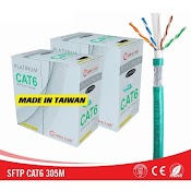 Cáp Mạng Golden Link Sftp Cat6 Chống Nhiễu ( Bấm Sãn 2 Đầu 10M, 15M, 25M, 35M, 50M)