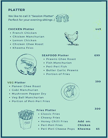 Hangry Moose menu 