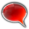 GO SMS Pro Crimson Glass Theme icon