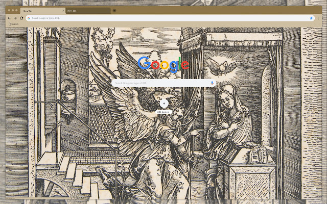 Engraving the angel chrome extension