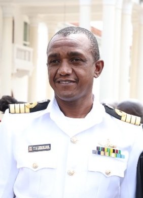 Brig Timothy Lekolool who will remain Ruto's ADC