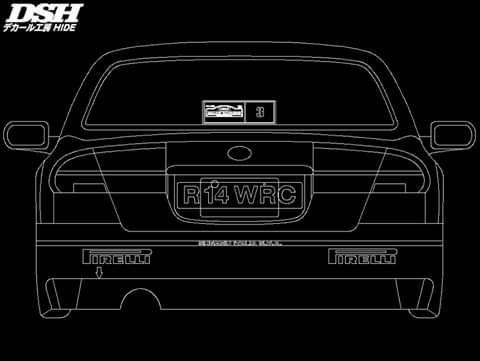 HIDE-SPEC-Cさんが投稿したDSH デカール工房 HIDE・ラリーレプリカ・ステッカー自作・デカールデータに関するカスタム事例の投稿画像5枚目