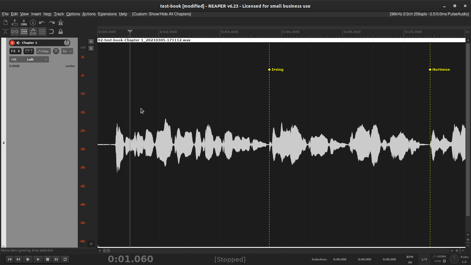 Configure Reaper for Voiceover and Audiobooks – Steven Jay Cohen