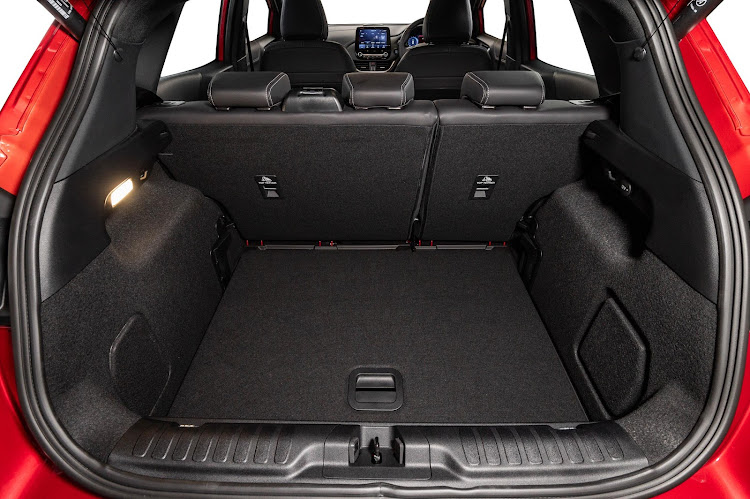 The large boot offers 456l of space.