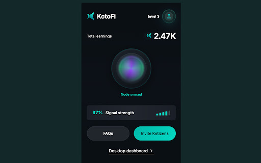 KotoFi Lite Node screenshot 3