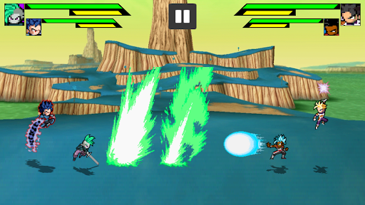 Screenshot Dragon Super Warriors Gods