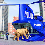 Cover Image of ดาวน์โหลด Grand Police Animal Transport Truck  APK