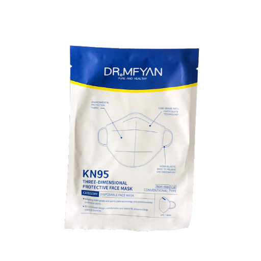 Tapabocas KN95 Dr Mfyan 1Unidad Dr. Mfyan