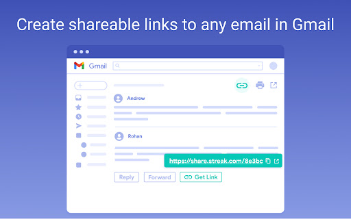 Streak Email Sharing for Gmail