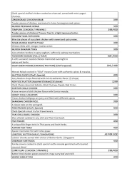 Baffin Bay menu 5