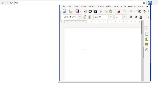 LibreOffice writer online