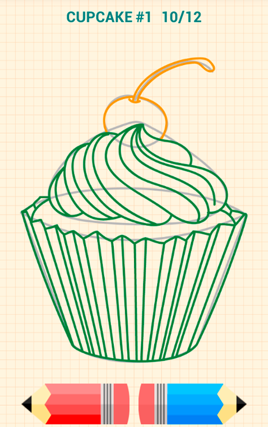    How to Draw Desserts- screenshot  