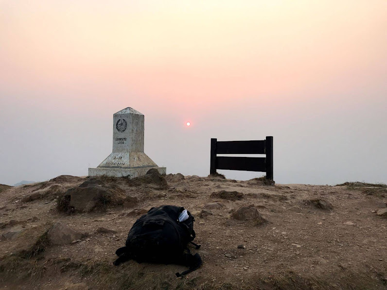 phu chi fa summit thailand sunset