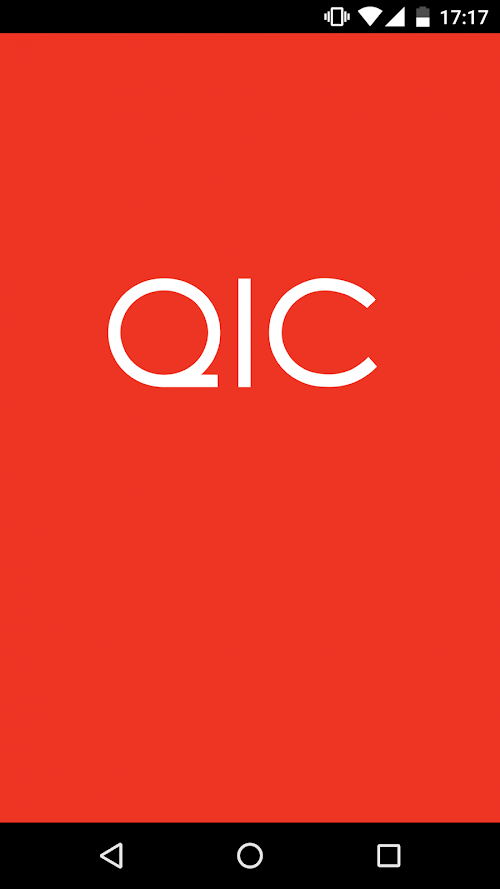 Android application QIC Events screenshort