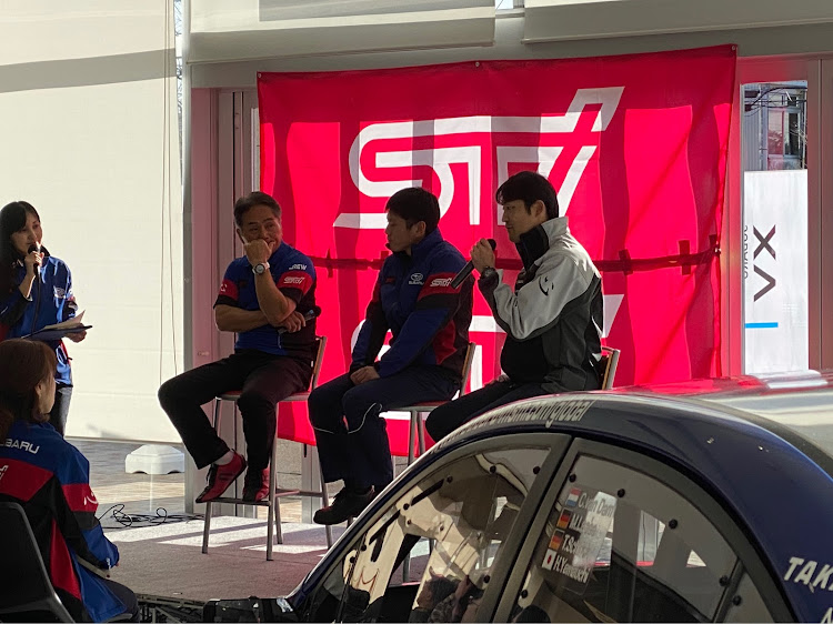 インプレッサ WRX STIのロケットアングル🚀・STi Fair・千葉スバル新港・辰巳監督・2016NBRに関するカスタム事例の投稿画像3枚目