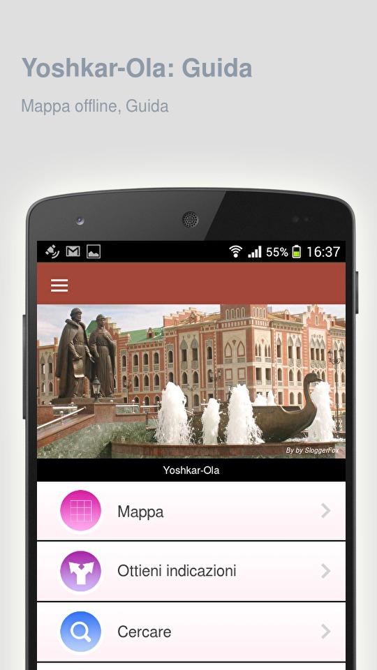 Android application Yoshkar-Ola: Travel guide screenshort