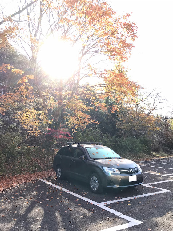 カローラフィールダーの白石観光・小原温泉♨️・冬の気配・紅葉ドライブに関するカスタム事例の投稿画像1枚目