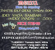 Munjane Tindi menu 1