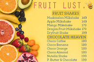 Fruit Lust menu 6