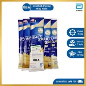 Sữa Gói Ensure Gold Hương Vani, Ít Ngọt, Cà Phê, Hạnh Nhân (Ăn Chay),Lúa Mạch 60.6G