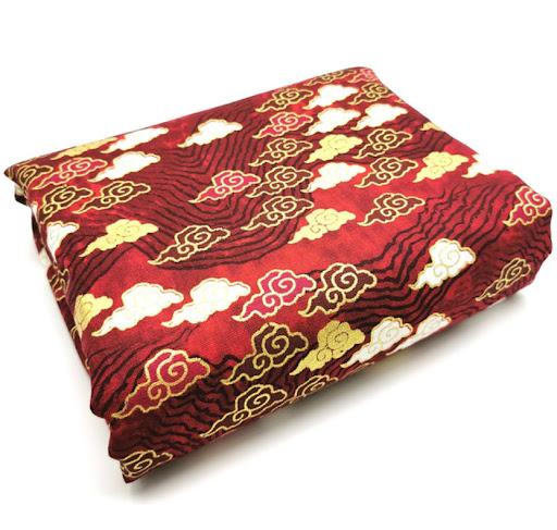Title 1, Hot Gold Printing Cloth Cloud Series DIY Handma...