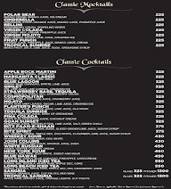 Ritz Classic menu 1