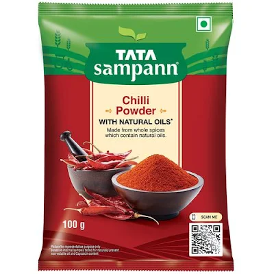 Tata Sampann Chilli Powder/Menasina Pudi - 100 gm