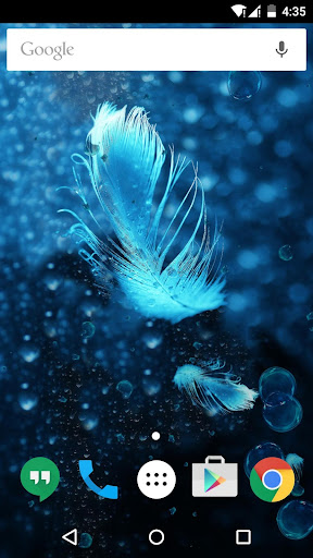 Feather Bubble Live Wallpaper