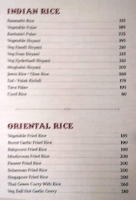 Sai Sagar menu 8