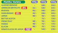 CN Bumiya & Sons menu 1